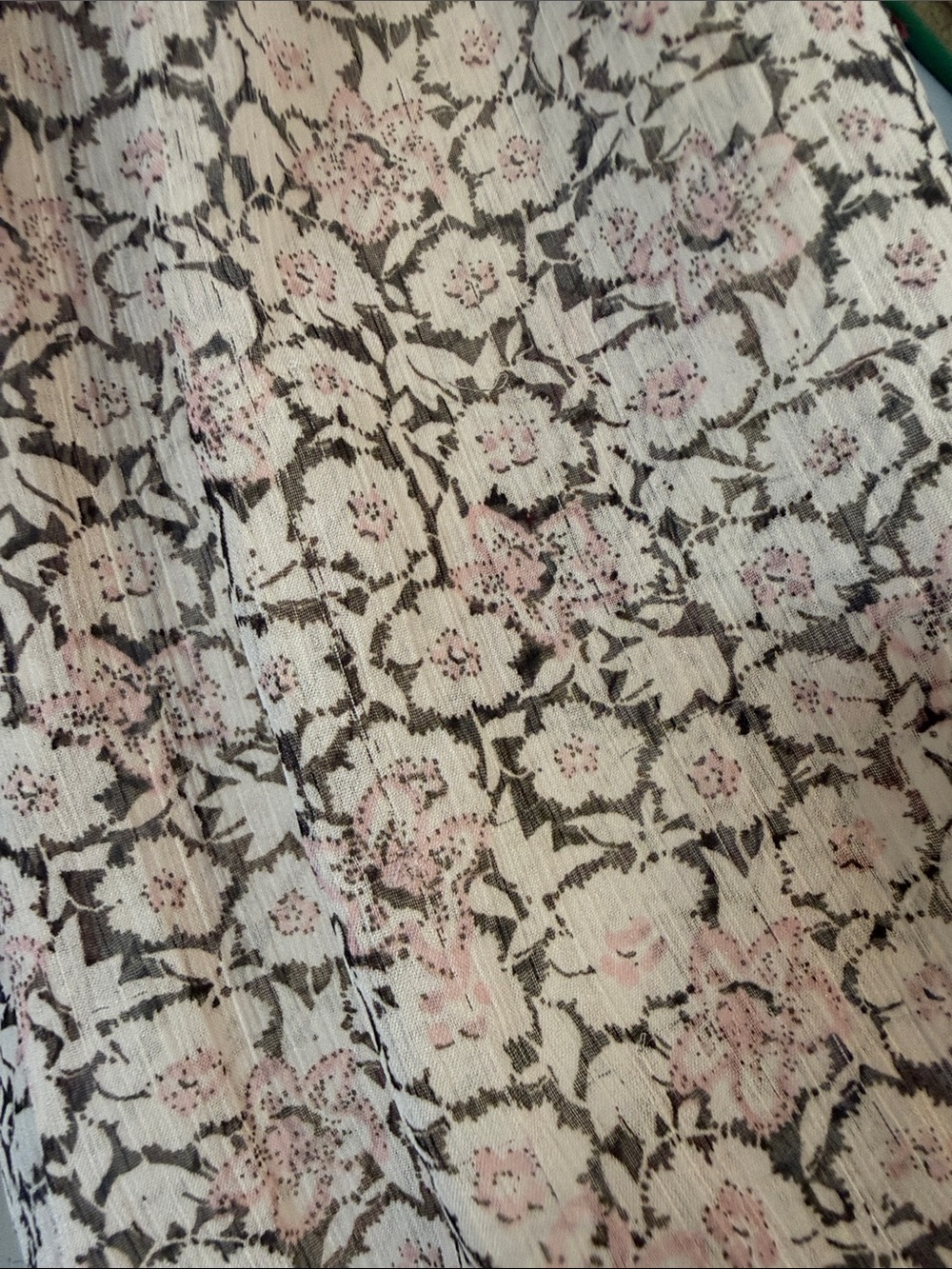 🌻 Anthropologie Staring at Stars Sheer Floral Blouse (flawed) - Picture 4 of 8